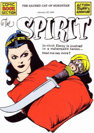Illustration for article titled 12 Splash Pages Will Convince You Frank Miller Shouldn't Adapt The Spirit